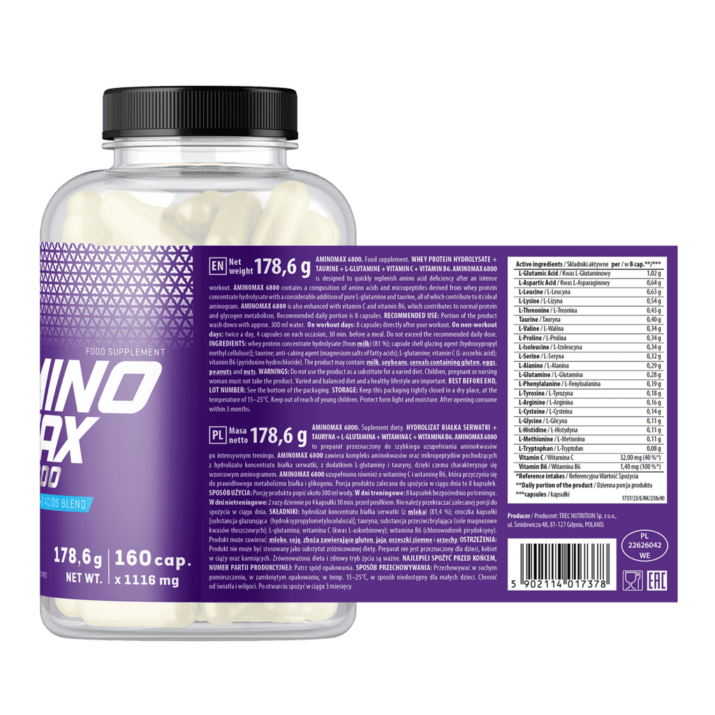 Trec AMINO MAX 6800 320/160 caps