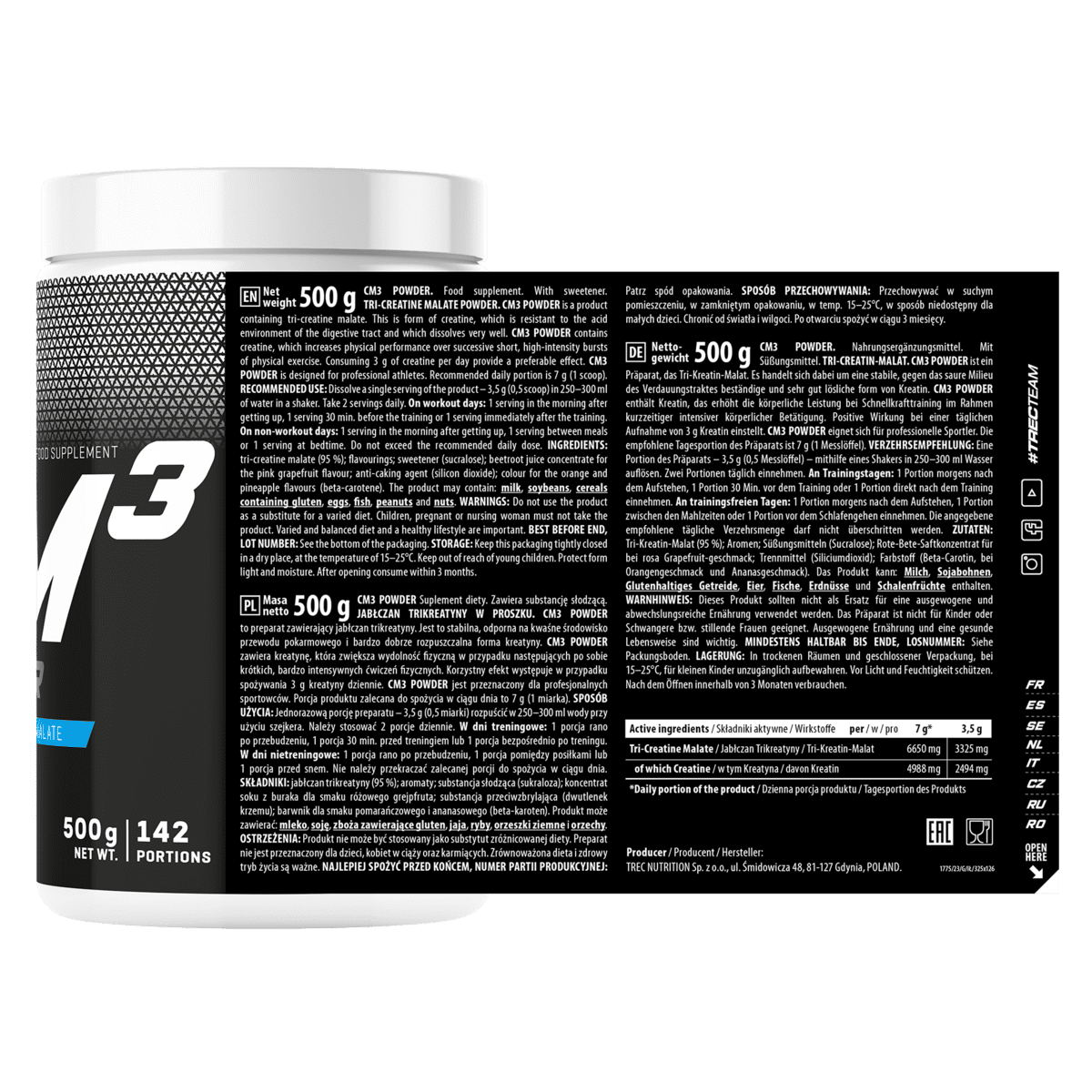 Trec CM3 Powder