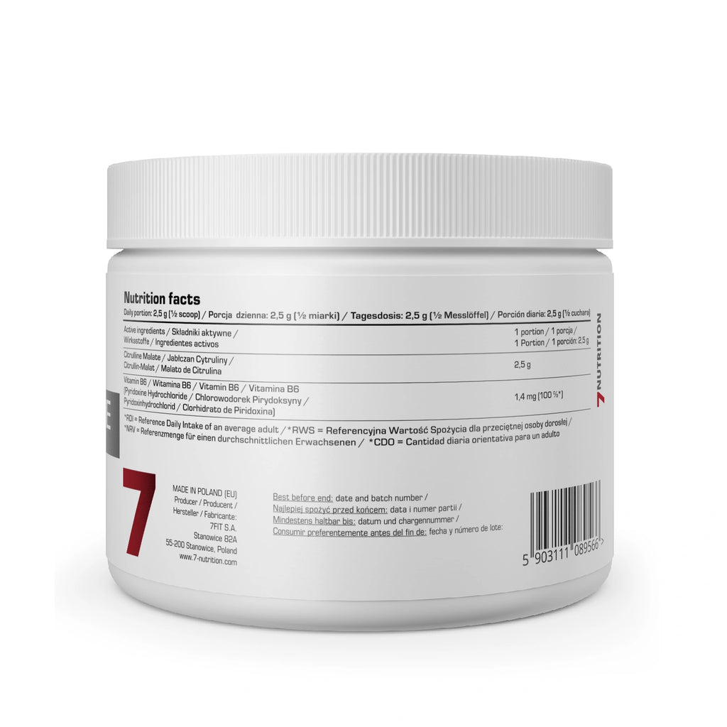 7Nutrition Citrulline Malate 250g