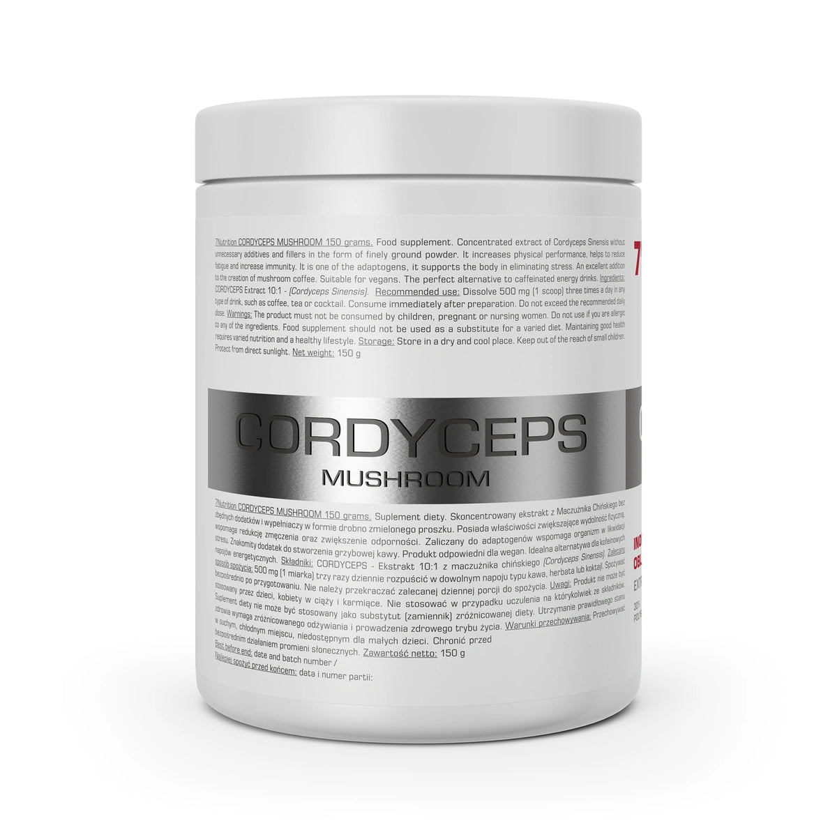 7Nutrition CORDYCEPS Mushroom 150g