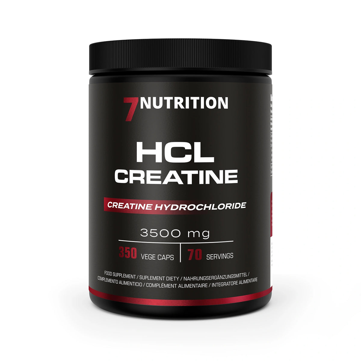 7Nutrition HCL Creatine 350 vege caps